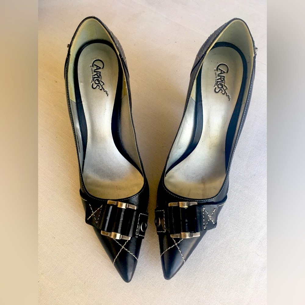 CARLOS SANTANA Stunning Black heels, Size 8.5M